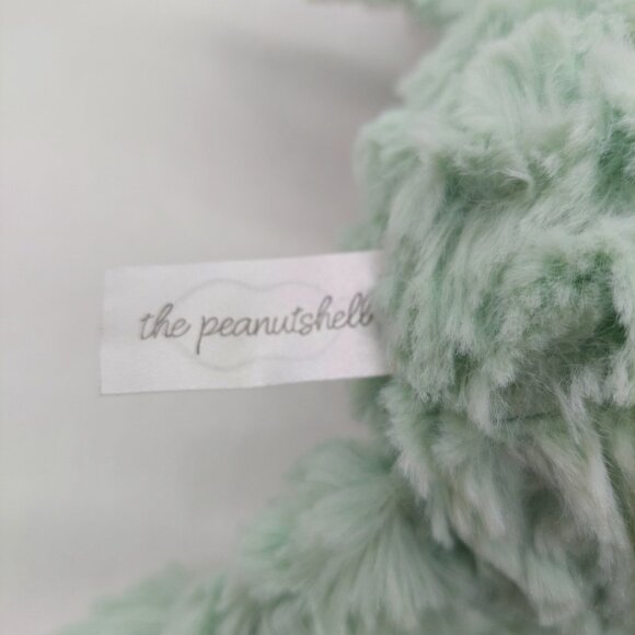 The Peanutshell Rex Dinosaur Plush Stuffed Animal Green White Peanut Shell - Picture 7 of 8